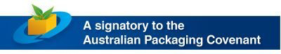 A signatory to the Australian Packaging Covenant