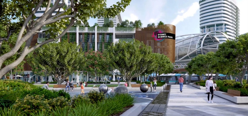 Celesitno developments sydney science park metro plaza render 2