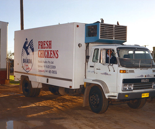 Baiada Chicken Truck 1980's